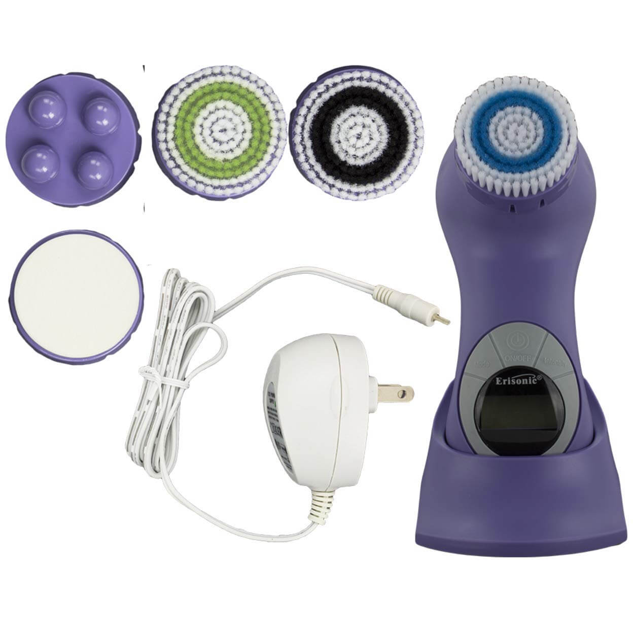 2016 Erisonic #1 Professional Skincare Face Cleansing Brush System - Dark Purple