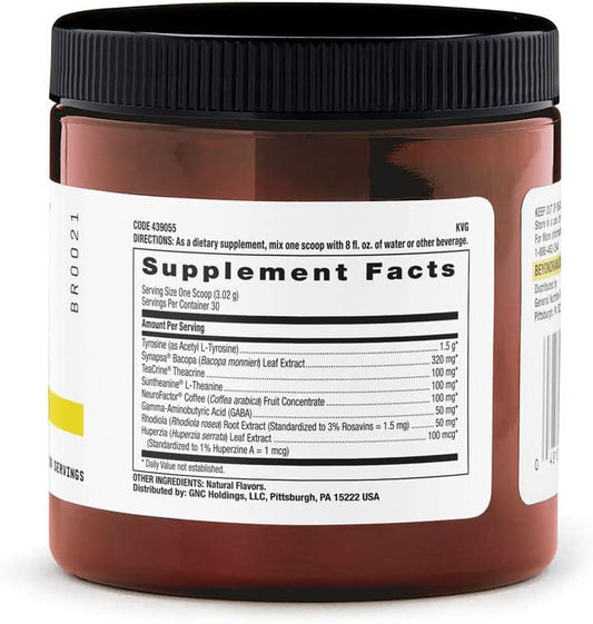 Beyond Raw Chemistry Labs Nootropic Powder | Cognitive Enhancer And Me