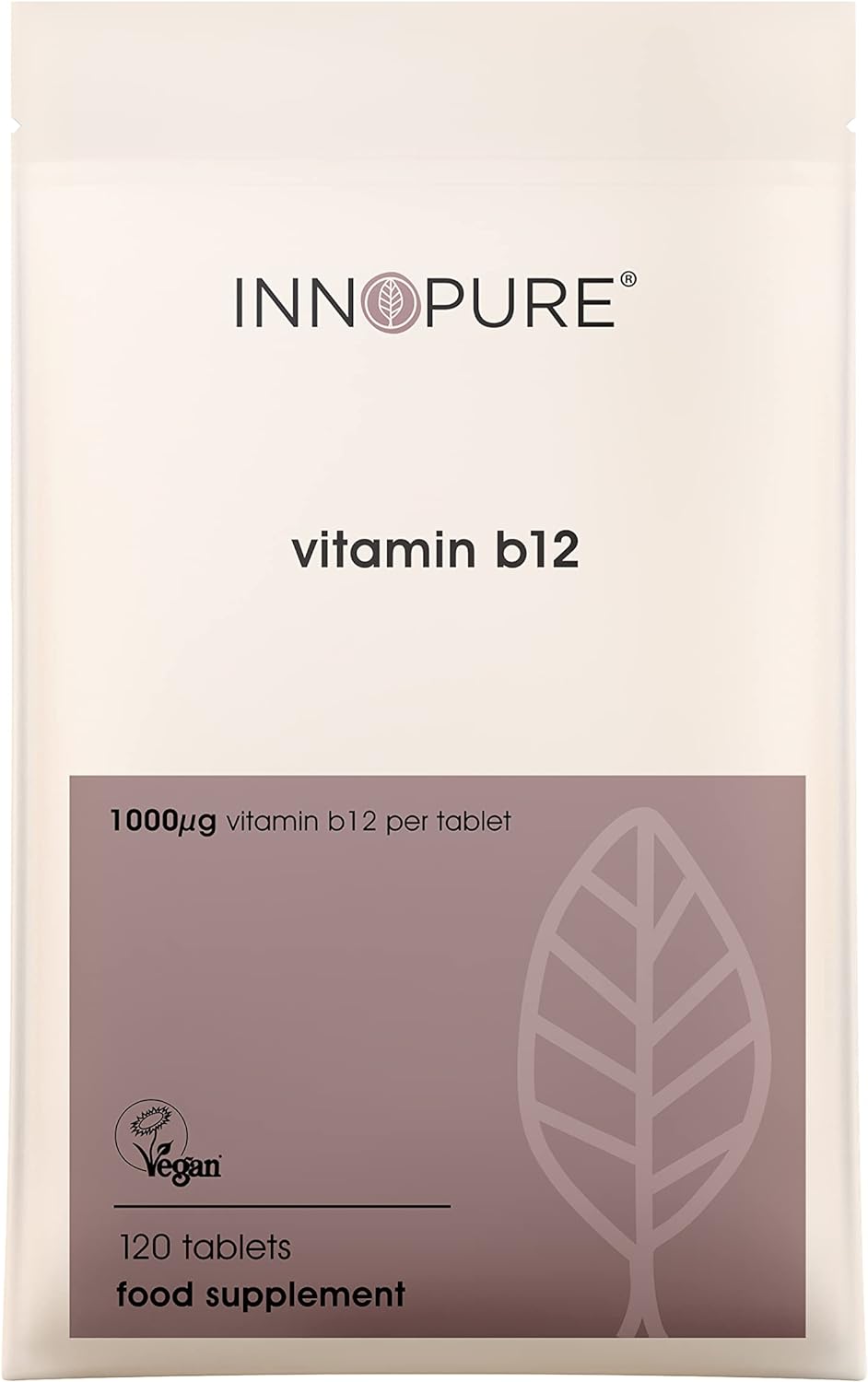 INNOPURE Vitamin B12 Tablets 1000mcg (Methylcobalamin The Most Active 50 Grams