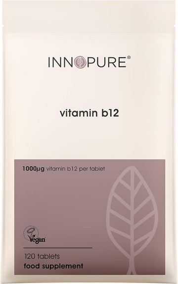 INNOPURE Vitamin B12 Tablets 1000mcg (Methylcobalamin The Most Active 50 Grams