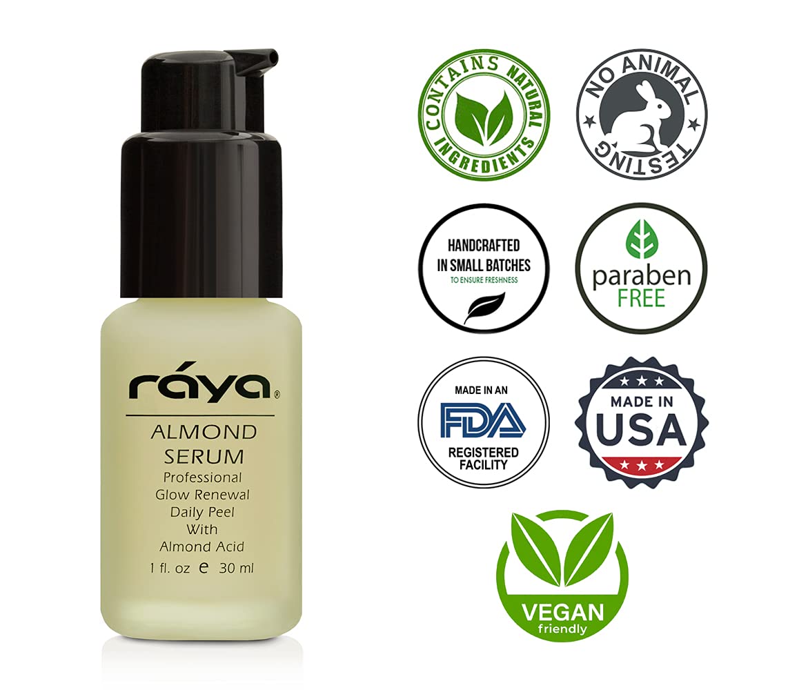 Esupli.com RAYA Almond Serum (508) | Exfoliating Facial Peel for Combin