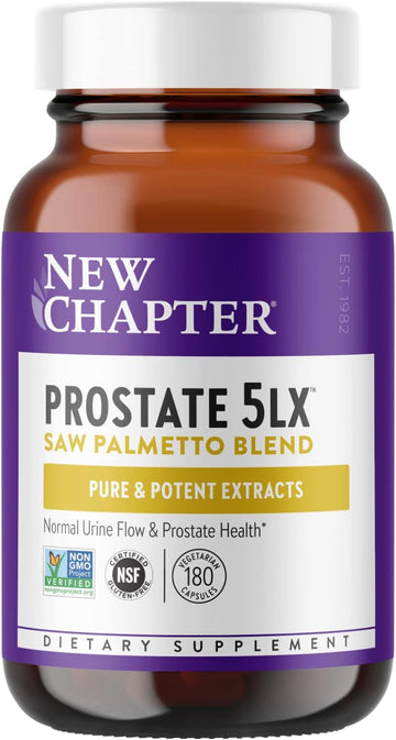 New Chapter Prostate Supplement - Prostate 5LX? with Clinical Strength
