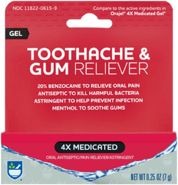 Rite Aid Severe Toothache and Gum Relief - 0.25