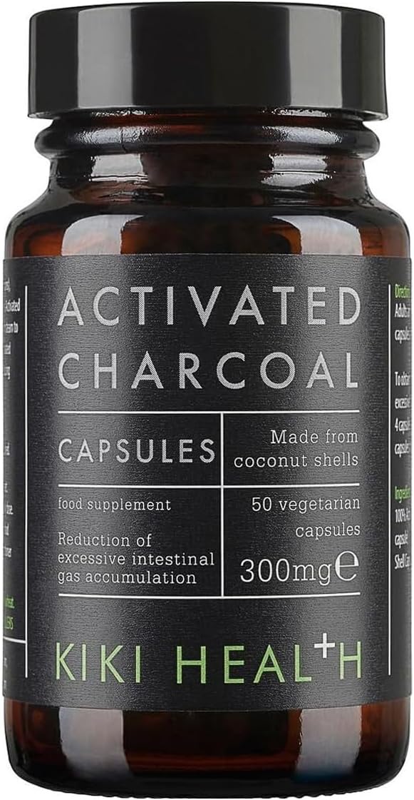 Kiki Health Activated Charcoal Powder Capsules, 60-Count

1 Grams