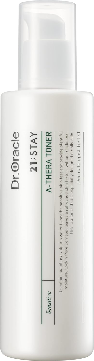 A-Thera Toner Facial Moisturizer Face Serum Korean Skincare Toner for Sensitive Skin, (4.05...), Dermatologist Tested, 21;Stay by DR.ORACLE