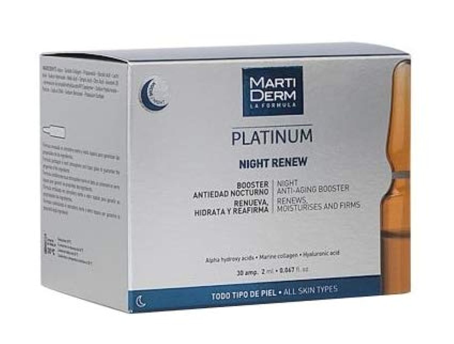 Esupli.com Martiderm Night Renew Platinum | 30amp | Night Anti Aging Bo