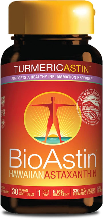 Nutrex Hawaii, TurmericAstin, with Turmeric, BioAstin Hawaiian Astaxan