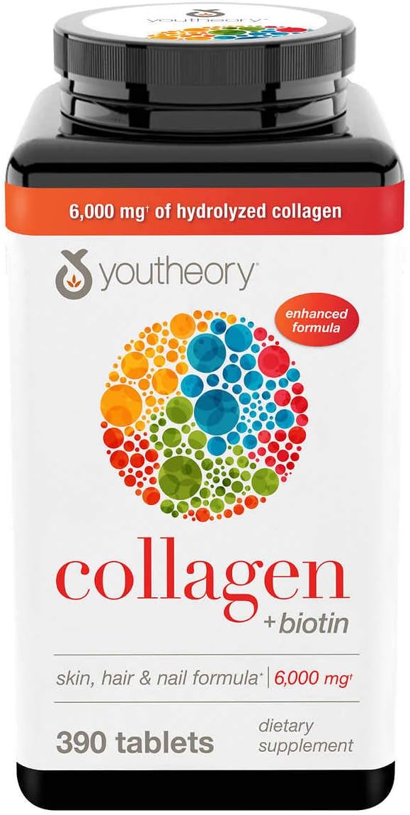 youtheory Collagen Advanced Formula 1, 2 and 3, 1 Pack (390 Tablets ) kg2sgk23