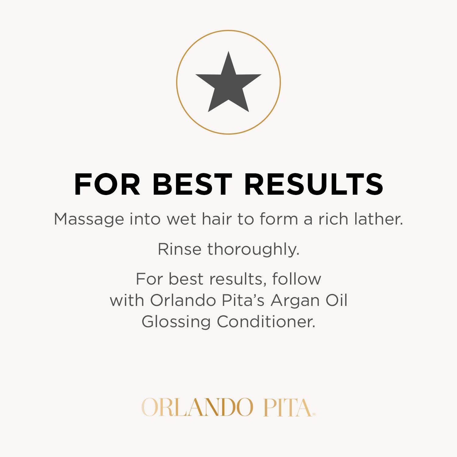 ORLANDO 1108984 Pita Argan Oil Shampoo 27 oz