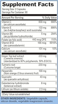 Life Enhancement Galantamind Plus Supplement | 90 Servings