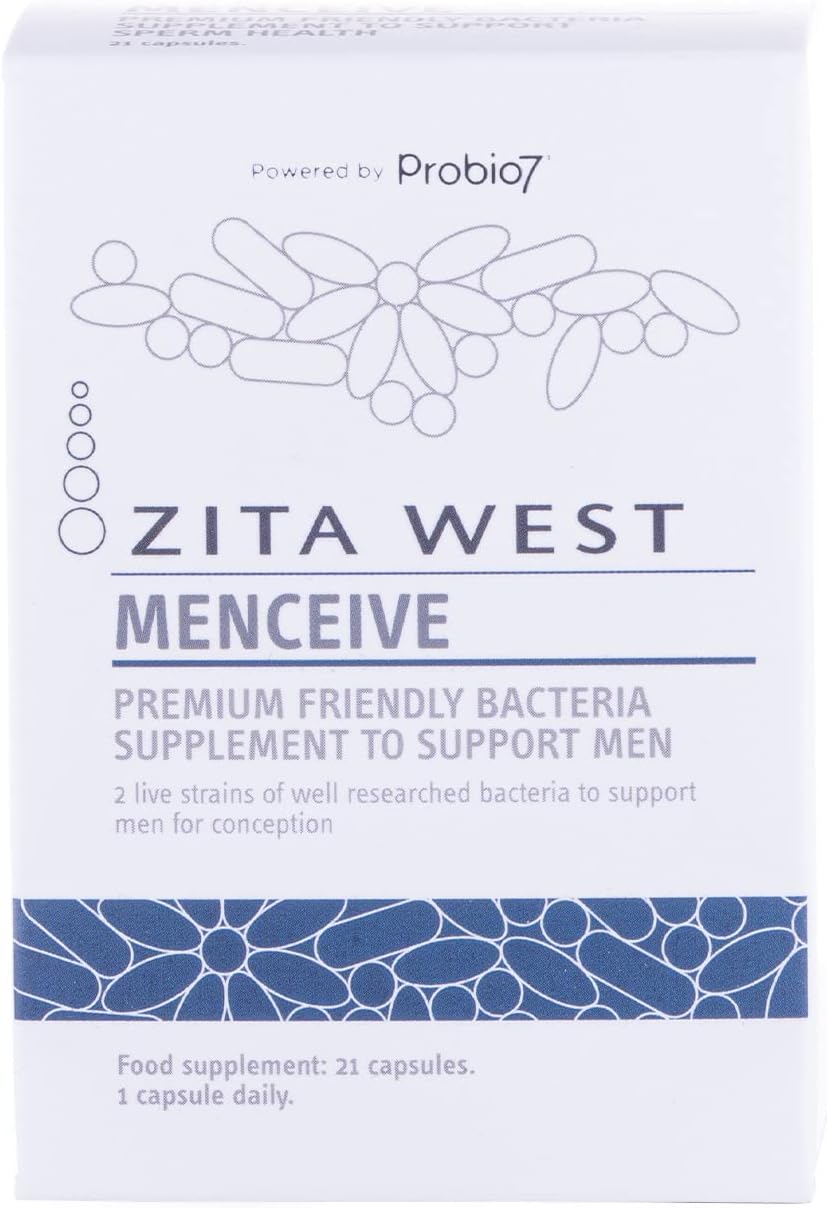 Zita West Menceive Supplement  Premium Friendly Bacteria Supplement F50 Grams