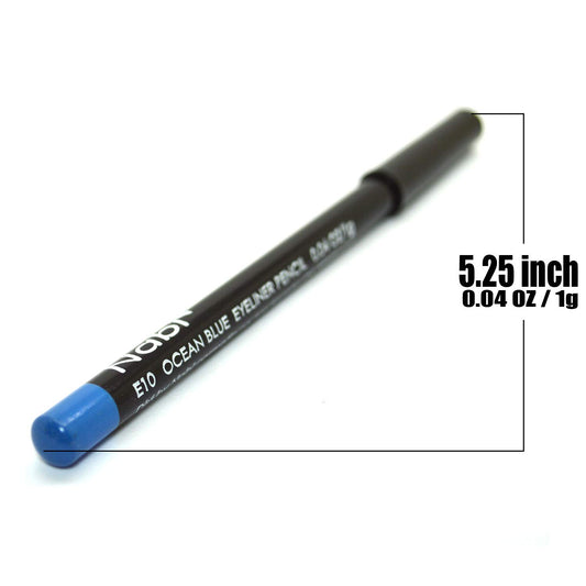 Nabi Professional Makeup E10 Ocean Blue Eye Liner eyeliner Pencil 0.04  / 1g BeutiYo + ZipBag