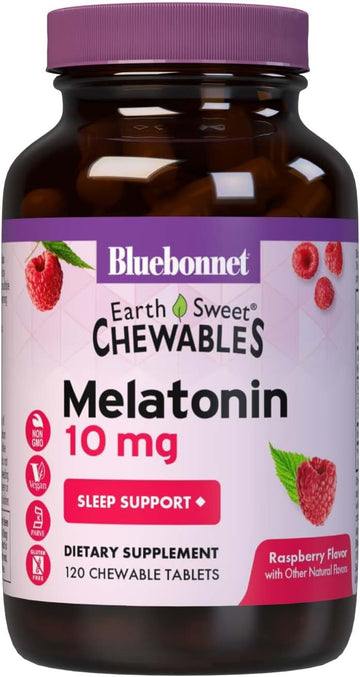 Bluebonnet Nutrition Earthsweet Melatonin 10 Mg Fast-Acting Quick Diss