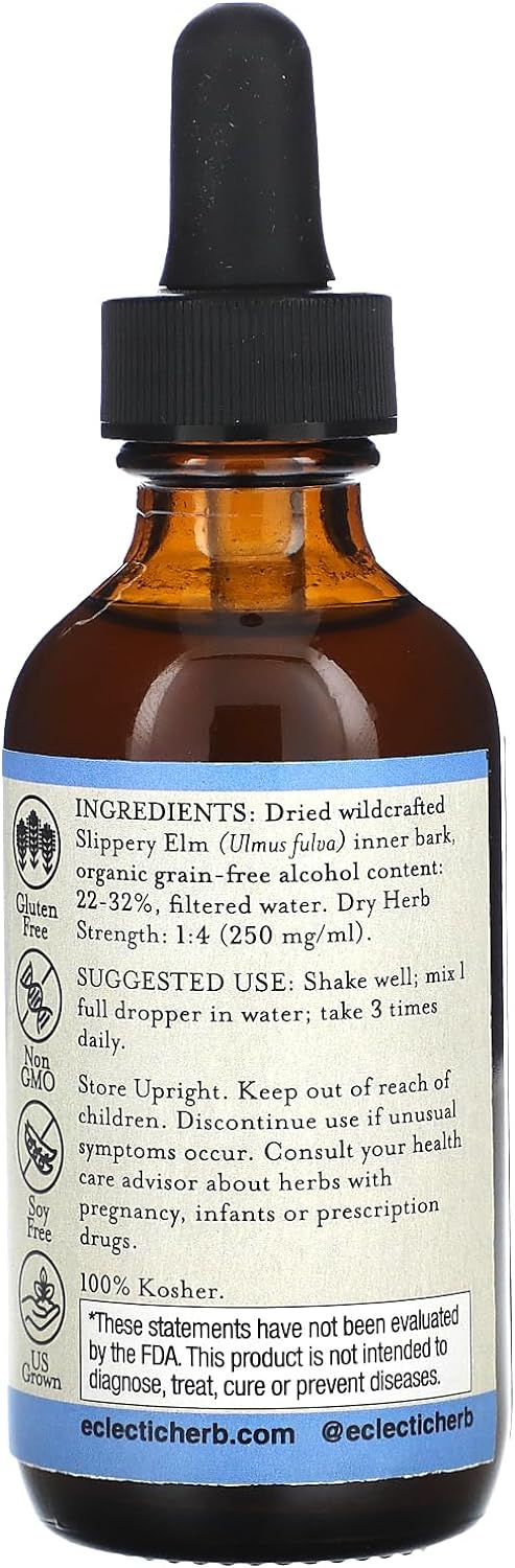 Eclectic Institute Slippery Elm O 2 OunceGreen0.16 Ounces