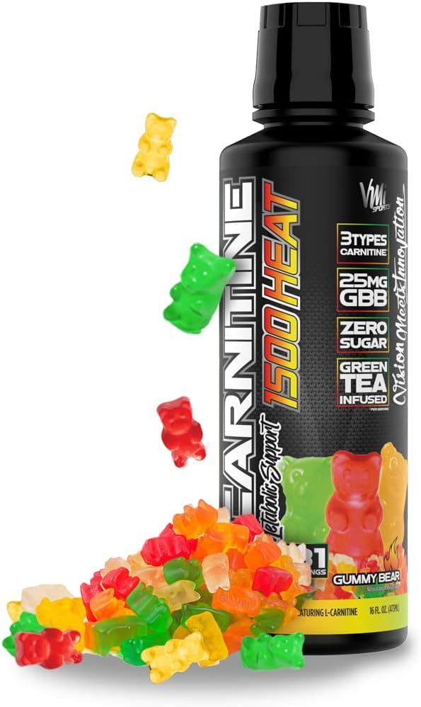 Vmi Sports L-Carnitine 1500 Heat Stimulant Free Thermogenic Metabolic 1.21 Pounds