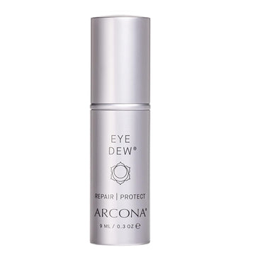ARCONA Eye Dew - Shea Butter, Hyaluronic Acid + Liquid Crystals Fill In Lines + Wrinkles, Hydrates, Protects .3 . Made In The USA