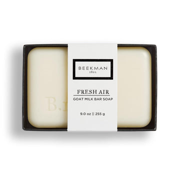 Beekman 1802 Goat Milk Body Soap Bar - Nourishes, Moisturizes & Hydrates - 100% Vegetable Soap with Lactic Acid - Good for Sensitive Skin - Cruelty Free