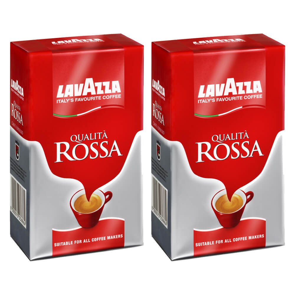 Lavazza Original Qualita Rossa Espresso Coffee 2 Pack