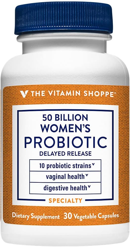 The Vitamin Shoppe Women's Probiotic Delayed Release 50 Billion - with1.76 Ounces