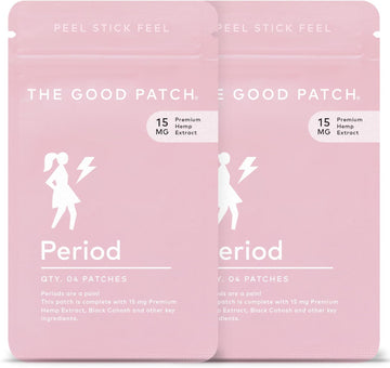 The Good Patch Menstrual and Period Support - Sustained Release Plant