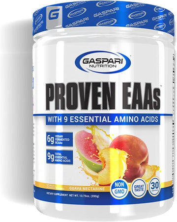 Gaspari Nutrition Proven EAAs, Vegan Fermented EAAs, Enhances Recovery