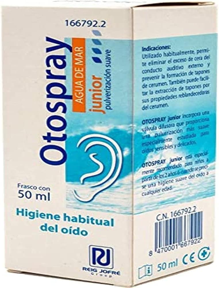  Reig Jofre Otospray Junior 50ml 300g : Health & Household