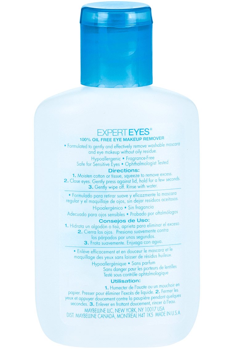 Maybelline New York Expert Eyes Oil-free Eye Makeup Remover,