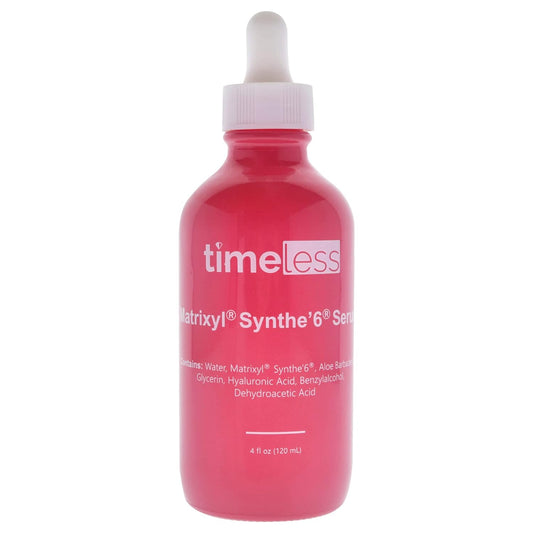Timeless Skin Care Matrixyl Synthe’6 Serum - 4  - Prevent Visible Aging, Repair Damage, Improve Skin Firmness & Boost Hydration - Includes Hyaluronic Acid - Best for Normal, Dry & Mature Skin