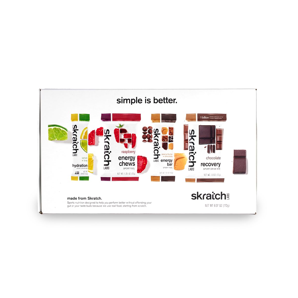 Skratch Labs Sample Pack, Sport Hydration Drink Mix, Sport Energy Chew5.29 Ounces