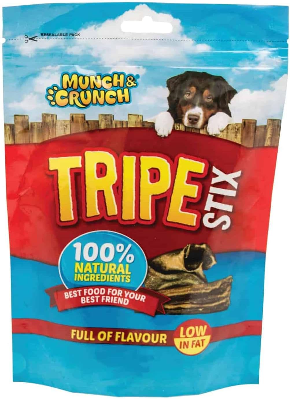 Munch & Crunch Tripe Dog Snacks 100 GRAMS Dog Treats Fast Po