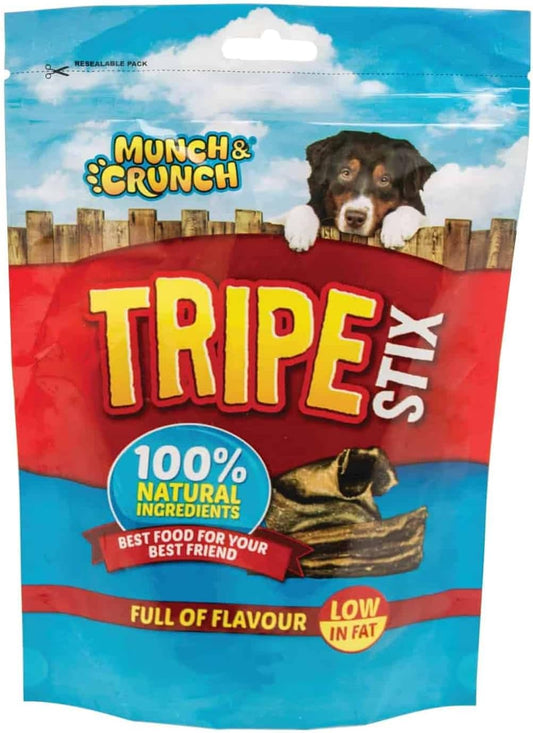 Munch & Crunch Tripe Dog Snacks 100 GRAMS Dog Treats Fast Po