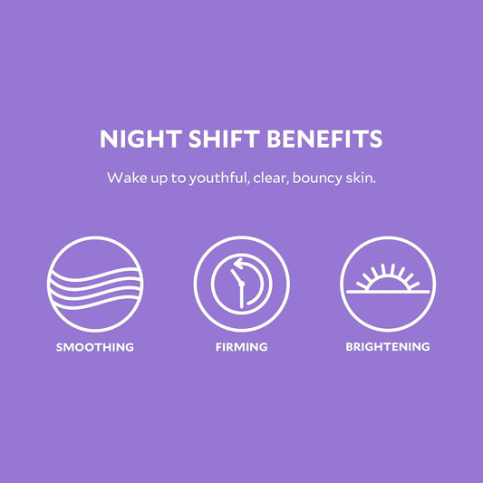 Stratia Night Shift | Age-Defying Night Cream with Encapsulated Retinol | Formulated for All Skin Types | 1.7