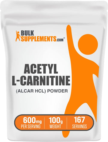 BULKSUPPLEMENTS.COM Acetyl L-Carnitine Powder - ALCAR HCl, Carnitine S