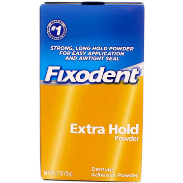 Fixodent Denture Adhesive Powder Extra Hold 2.70  (Pack of 2)