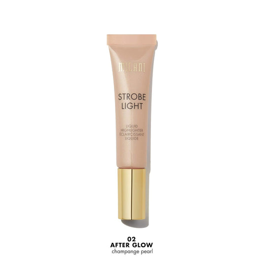 Milani Strobe Light Liquid Highlighter - Day Glow (0.42 . .) Cruelty-Free Face Highlighter - Shape, Contour & Highlight Face with Liquid Shimmer Shades