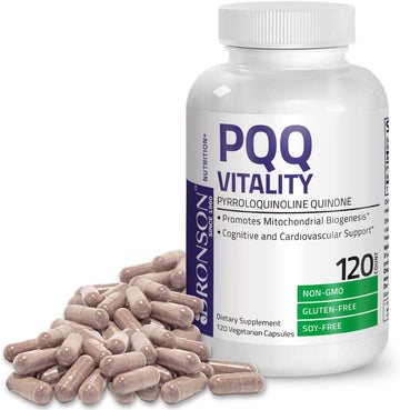 Bronson Pqq Vitality 20Mg Pyroloquinoline Quinone Supplement Promotes