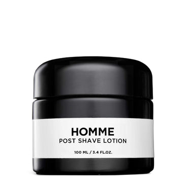HOMME Post Shave Lotion Designed for Men - Seaweed Infused Lotion - Hydrates, Calms, and Smooths Skin - Vegan After Shave Lotion Beard Care for Men - 3.4