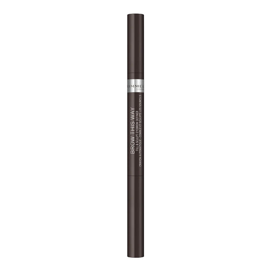 Rimmel Brow This Way Eyebrow Definer, Dark Brown (1 Count)