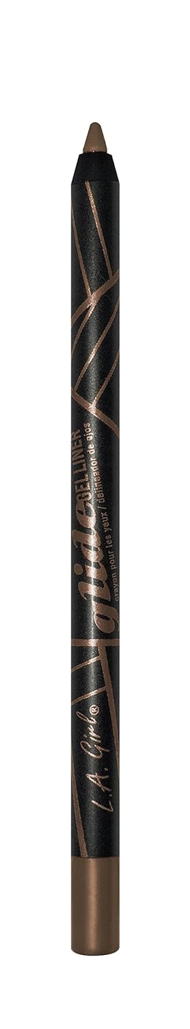 L.A. Girl Glide Gel Eyeliner Pencils, Frosted Taupe, 0.04  (Pack of 3) (GP357)