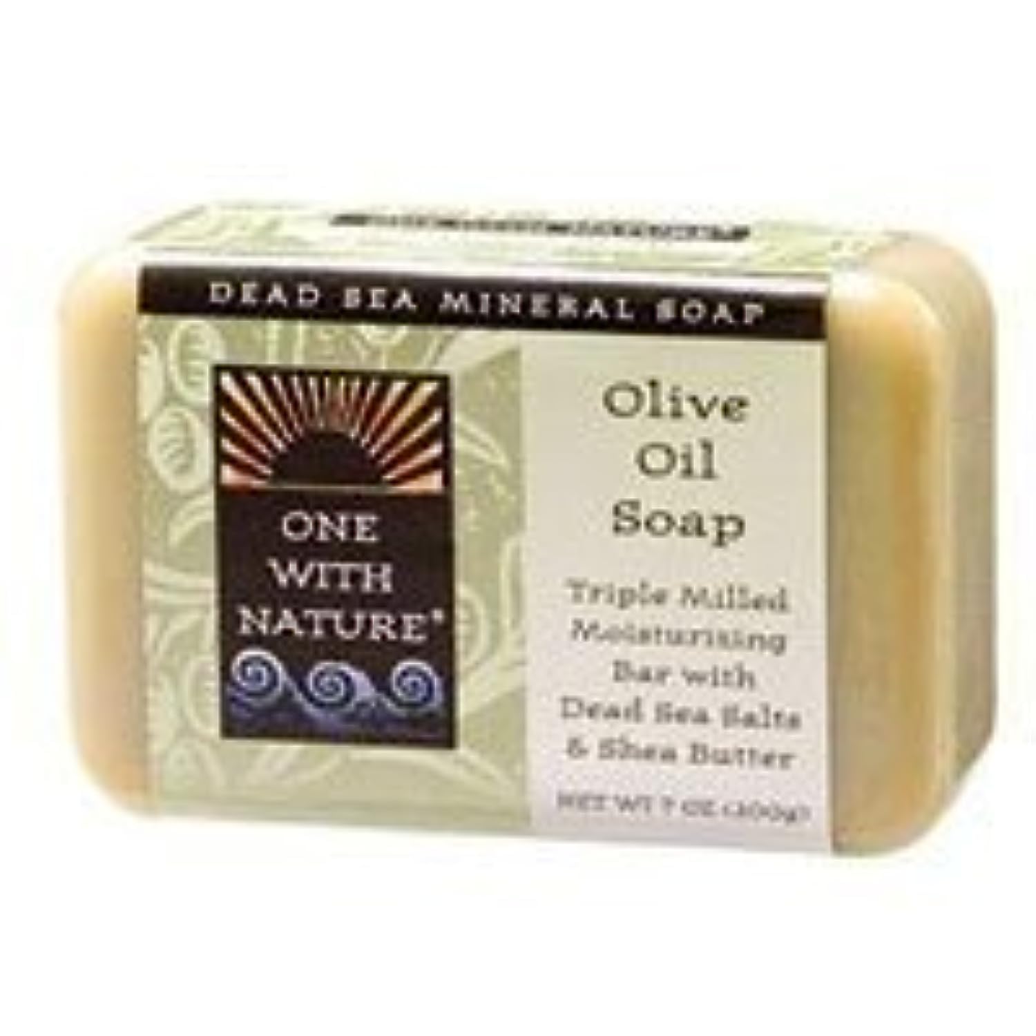 One With Nature Dead Sea Mineral Olive Oil Soap - 7 , 5 pack