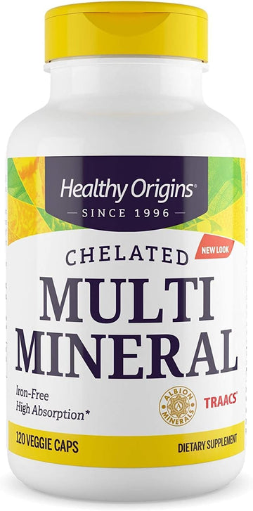 Healthy Origins Chelated Multi Mineral - Chelated Trace Minerals Suppl