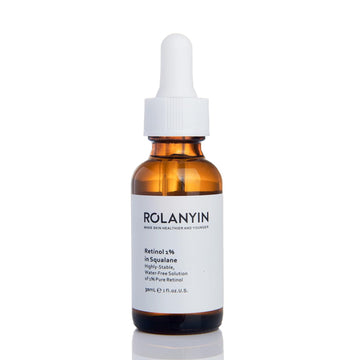 ROLANYIN Retinol 1% in Squalane Serum for Anti-Aging Moisturizing