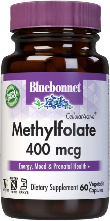 Bluebonnet Nutrition CellularActive Methylfolate 400 mcg ? Formulated