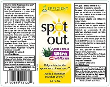 Spot Out Ultra 3.5oz - Sunspot Skin Treatment Lotion3.52 Fl Oz (Pack o