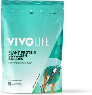 Vivo Life - Plant Protein Collagen Builder with Vitamin C, Amino Acids900 Grams