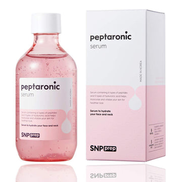 SNP PREP - Peptaronic Serum - Plumping & Tightening Effects for All Dry Skin Types - a Full Combination of Peptides & Hyaluronic Acids - 220 - Best Gift Idea for Mom, Girlfriend, Wife, Her, Women