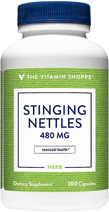 The Vitamin Shoppe Stinging Nettles 480 MG (300 Capsules)