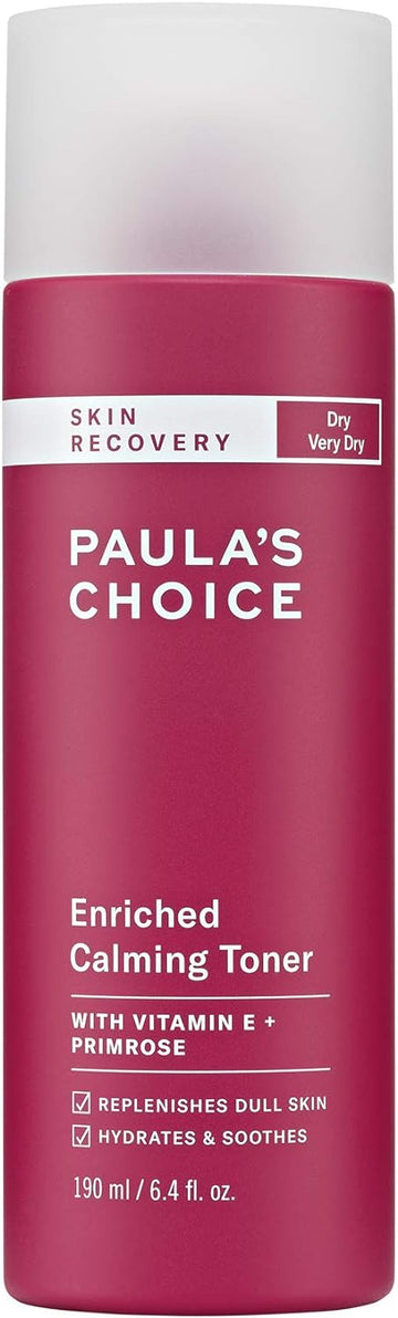 Paula's Choice Skin Recovery Calming Toner, 6.4  Bottle Toner for The Face, Sensitive Facial and Dry Redness-Prone