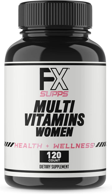 Multivitamin For Women With Vitamin C, Vitamin D, Vitamin E, Zinc For Immune Support - Vegan Women'S Multivitamin With B