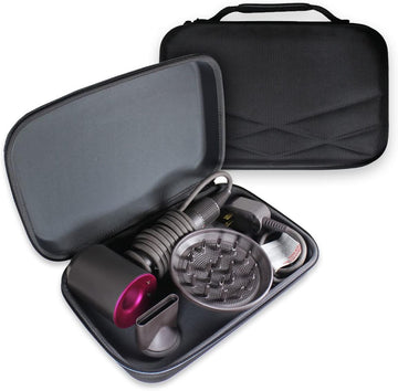 TUDIA EVA Hard Travel Case Compatible with Dyson Supersonic Hair Dryer and Accessories [CASE ONLY]